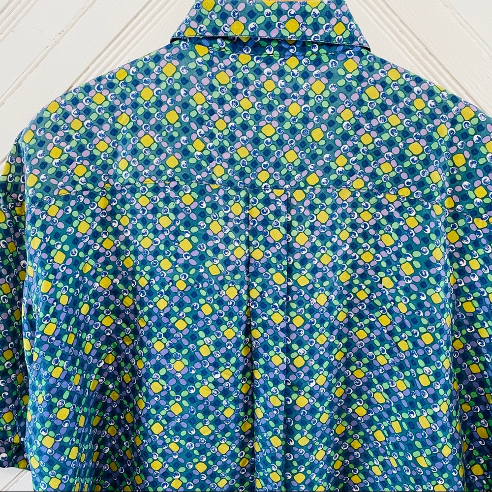 Perry Ellis Portfolio Silk Button Down - Picture 7 of 8